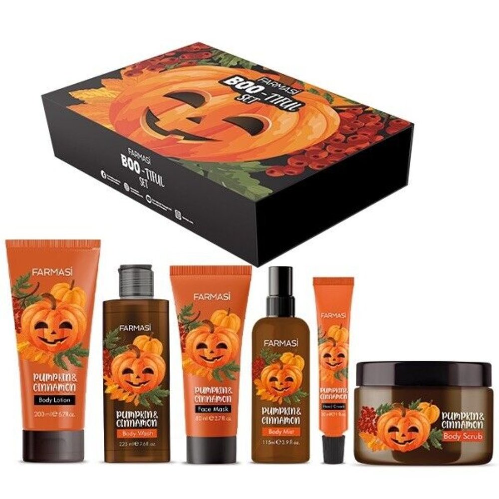 New Farmasi Boo-TiFul Set Limited Edition Pumpkin Cinnamon SeriesFREE SHIPPING❤️